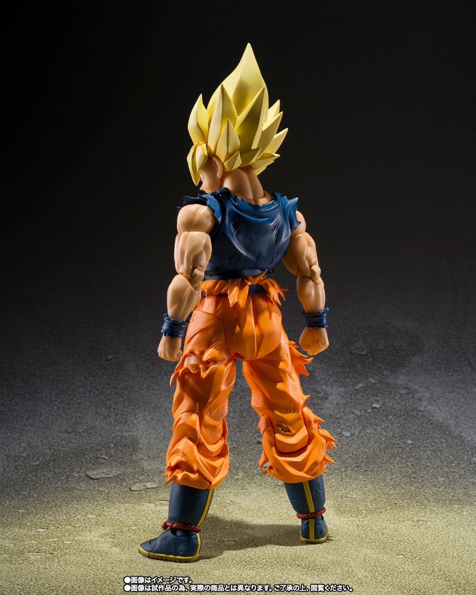 SH FIGUARTS DRAGON BALL Z SON GOKU SUPER SAIYAN FIGHTER RAGE