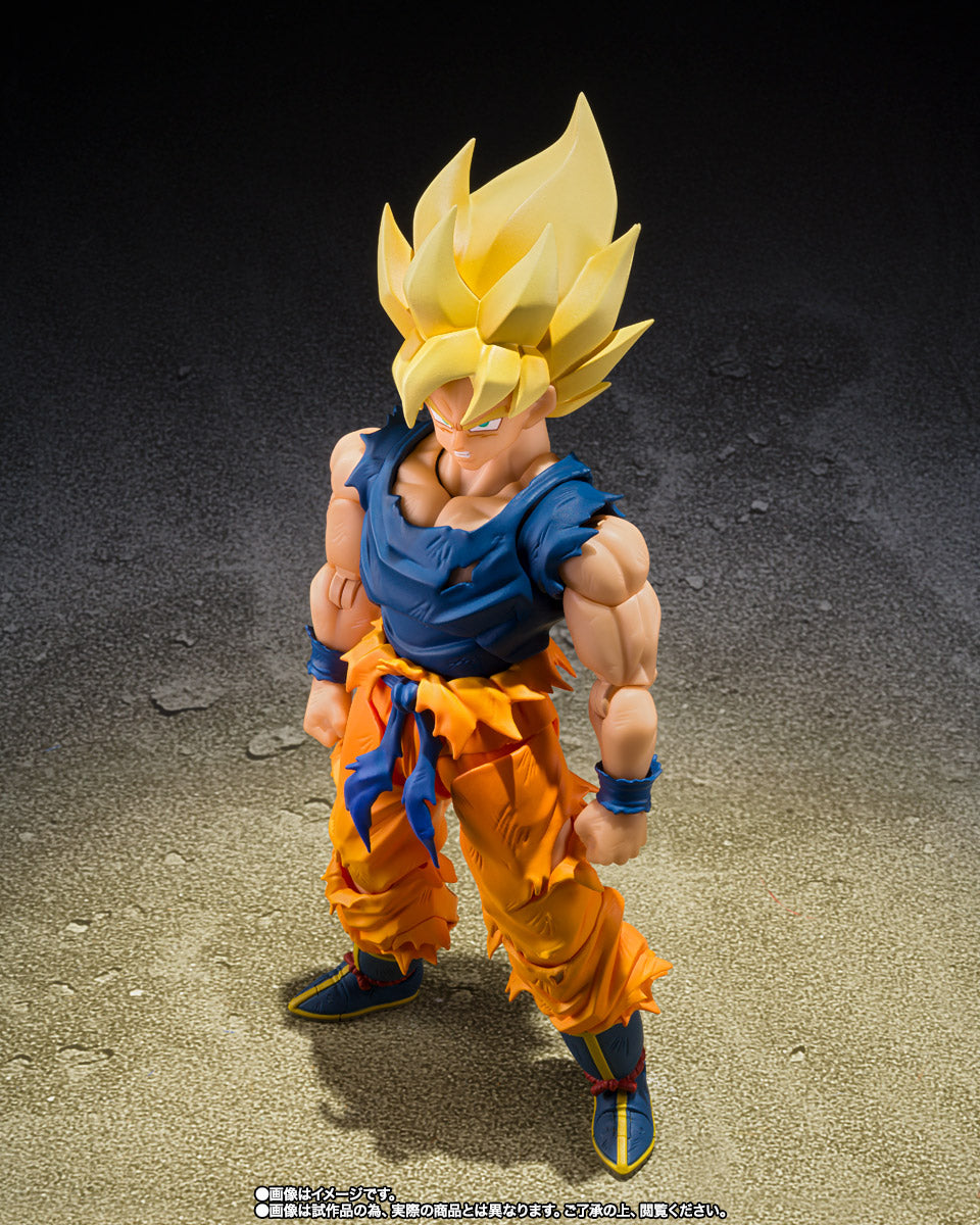 SH FIGUARTS DRAGON BALL Z SON GOKU SUPER SAIYAN FIGHTER RAGE