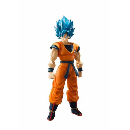 SH Figuarts Dragon Ball Z Son Goku Super Saiyan God RE-RUN - Z POP Toys