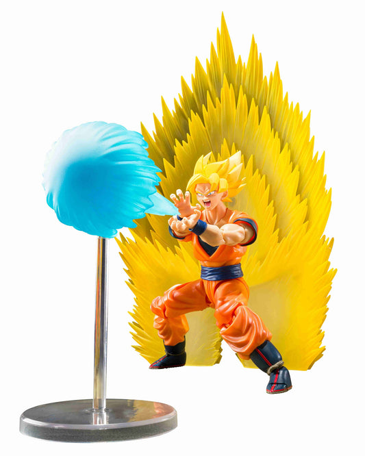 Sh Figuarts Dragon Ball Z Super Saiyan Son Goku’S Set Teleport Kamehameha Effect Parts - Z POP Toys