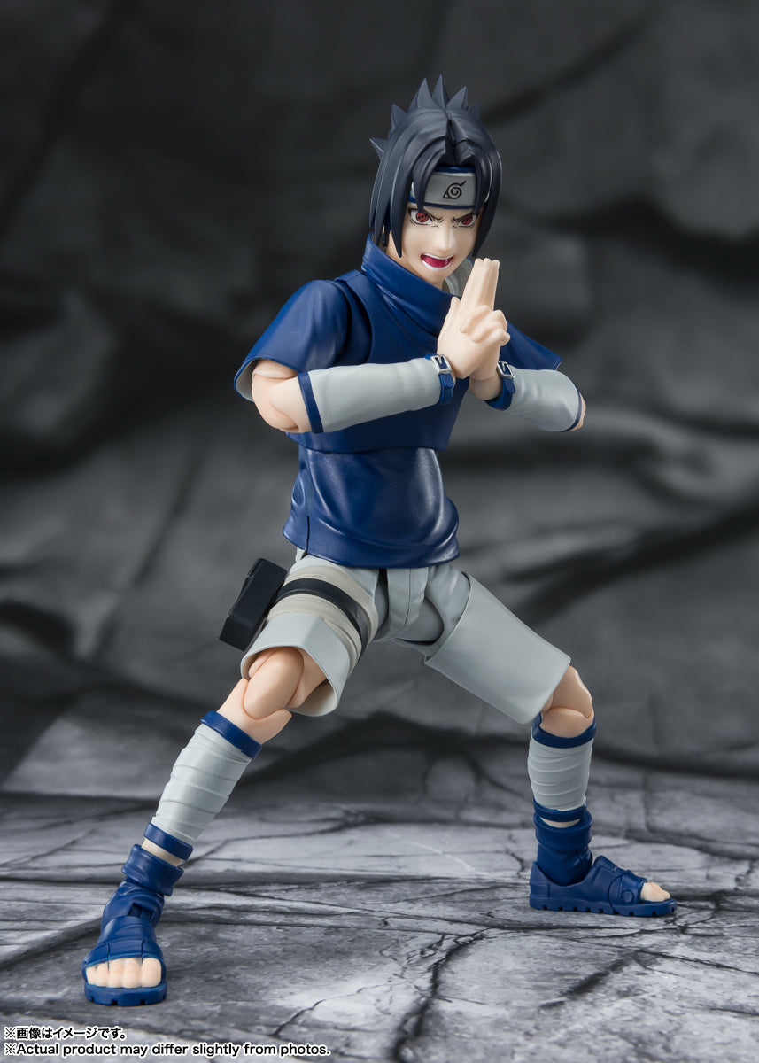 SH FIGUARTS NARUTO SASUKE UCHIHA NINJA PRODIGY UCHIHA CLAN BLOODLINE - Z POP Toys