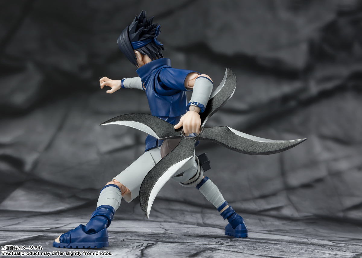 SH FIGUARTS NARUTO SASUKE UCHIHA NINJA PRODIGY UCHIHA CLAN BLOODLINE - Z POP Toys