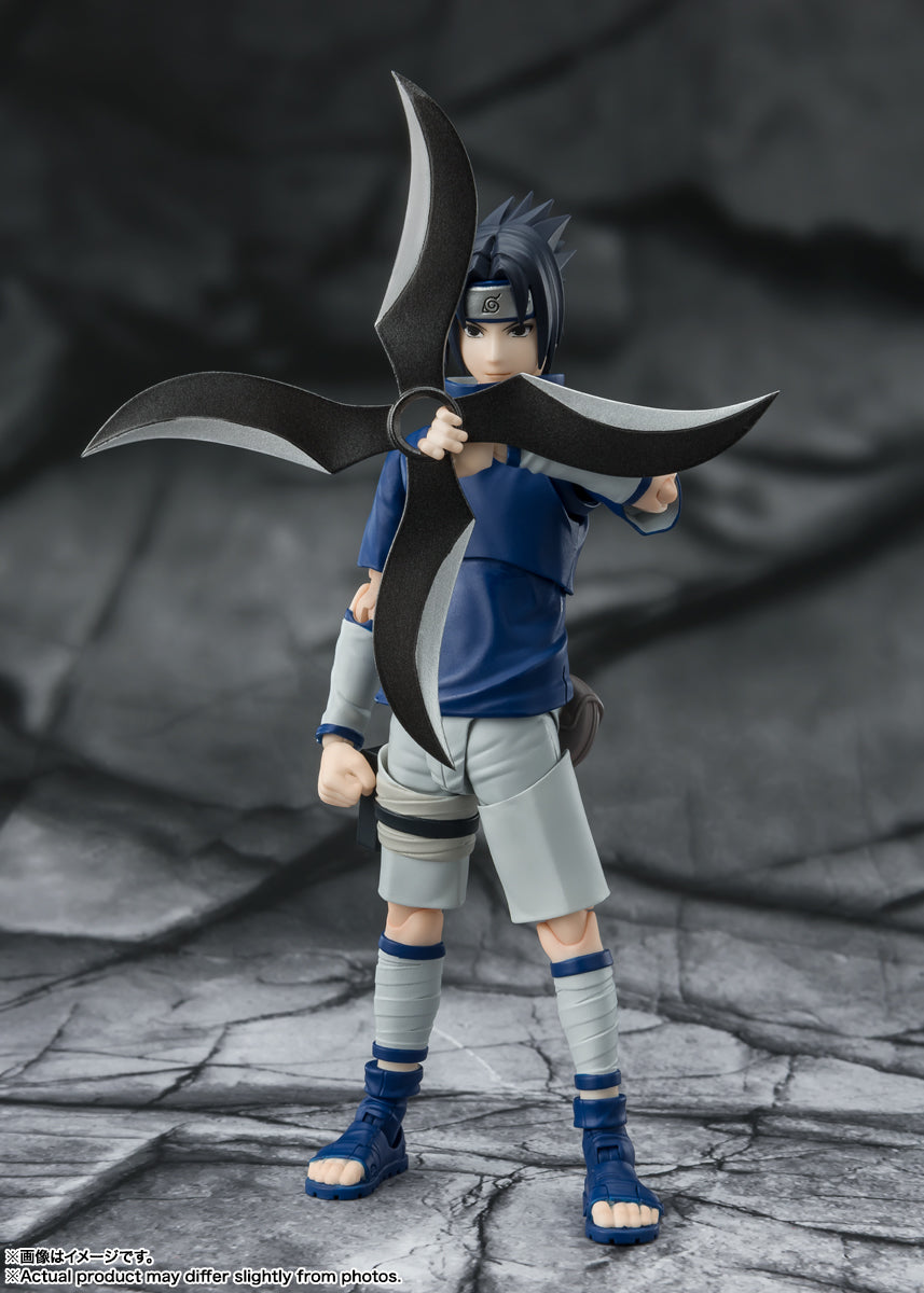 SH FIGUARTS NARUTO SASUKE UCHIHA NINJA PRODIGY UCHIHA CLAN BLOODLINE - Z POP Toys