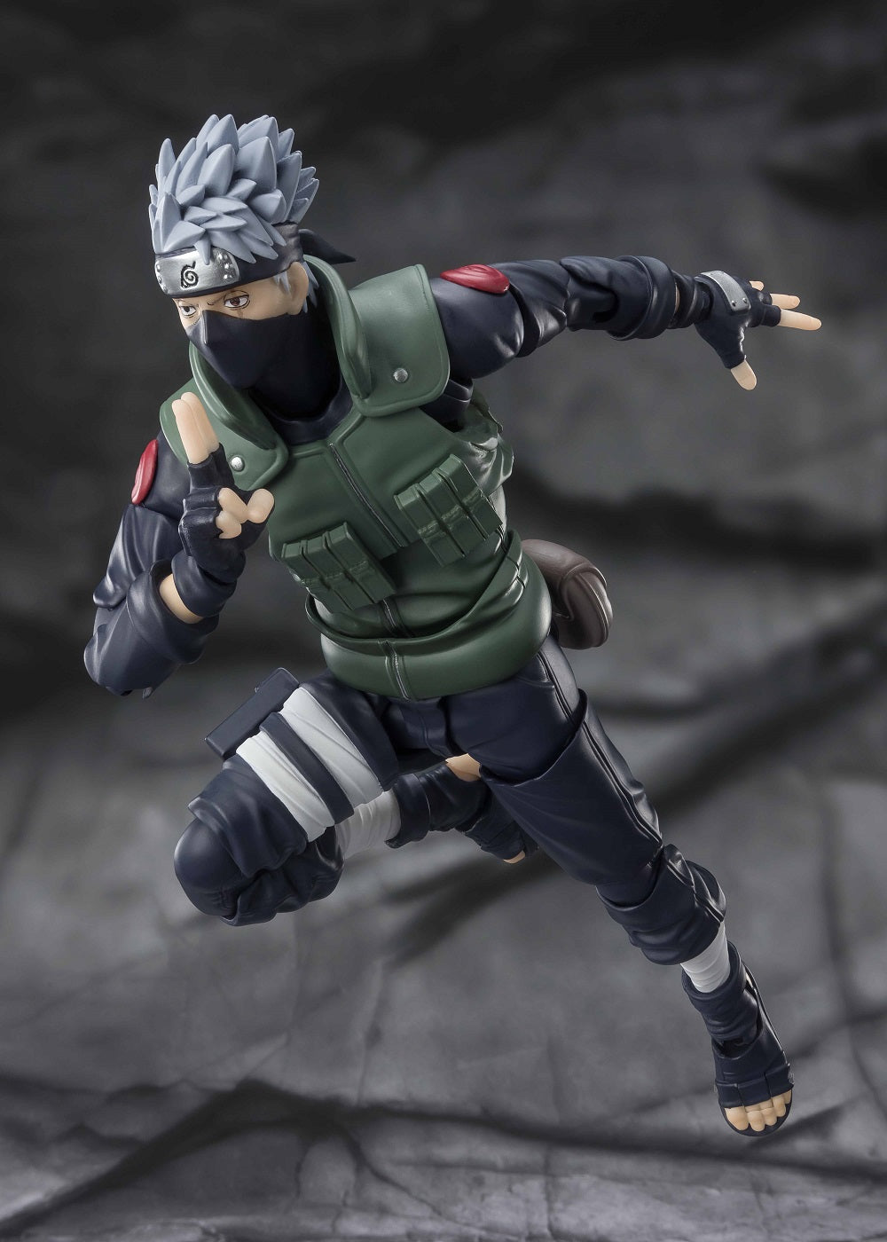 SH FIGUARTS NARUTO SHIPPUDEN HATAKE KAKASHI THE FAMED SHARINGAN HERO RE-RUN