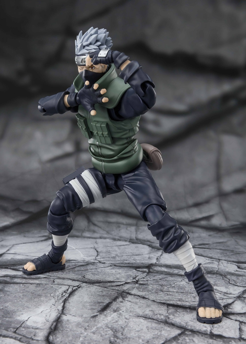 SH FIGUARTS NARUTO SHIPPUDEN HATAKE KAKASHI THE FAMED SHARINGAN HERO RE-RUN