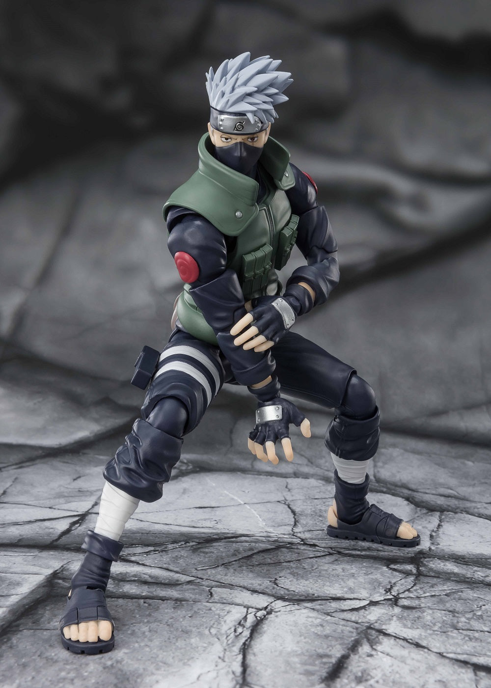 SH FIGUARTS NARUTO SHIPPUDEN HATAKE KAKASHI THE FAMED SHARINGAN HERO RE-RUN