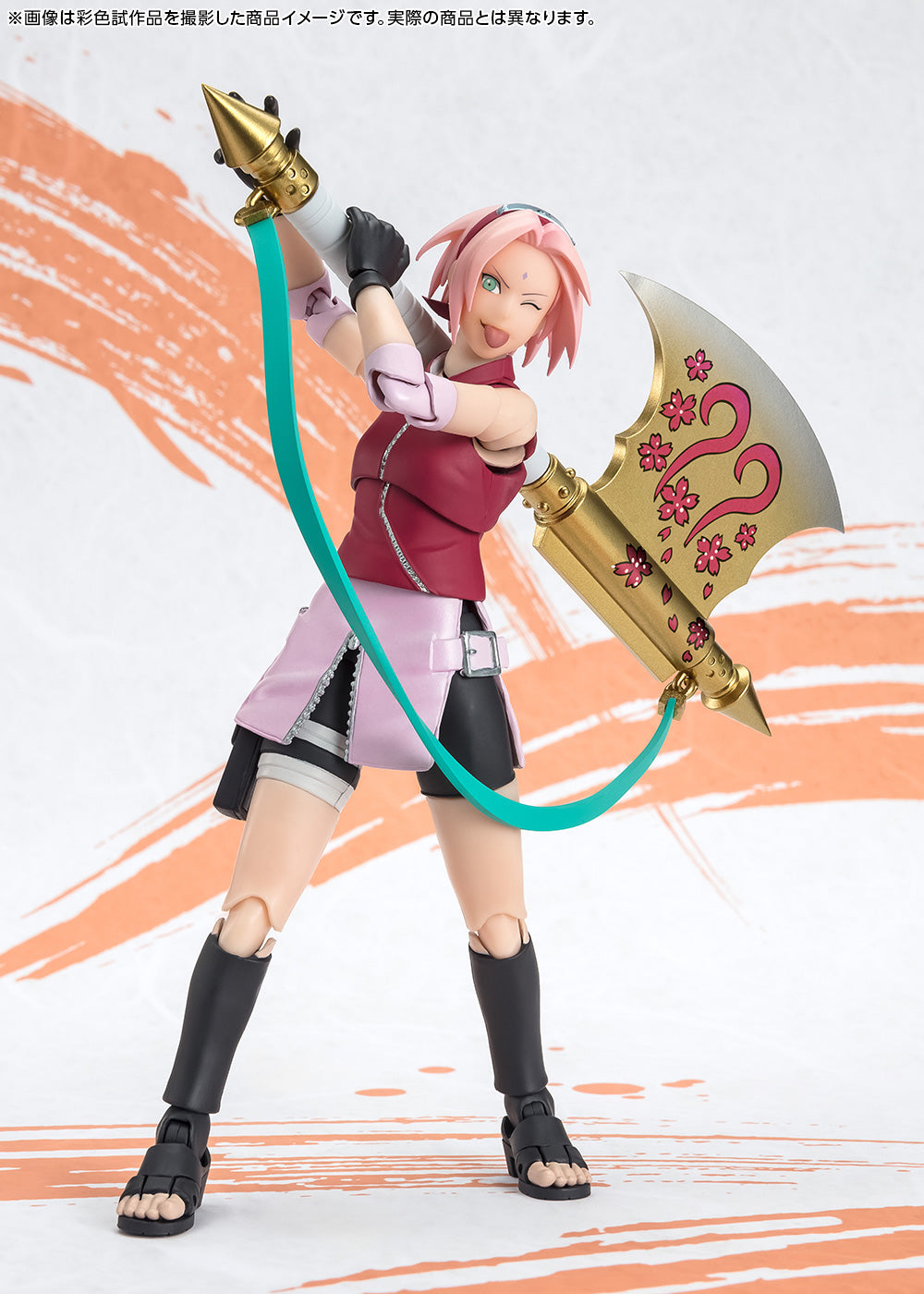 SH FIGUARTS NARUTO SHIPPUDEN SAKURA HARUNO NARUTO99 EDITION - Z POP Toys