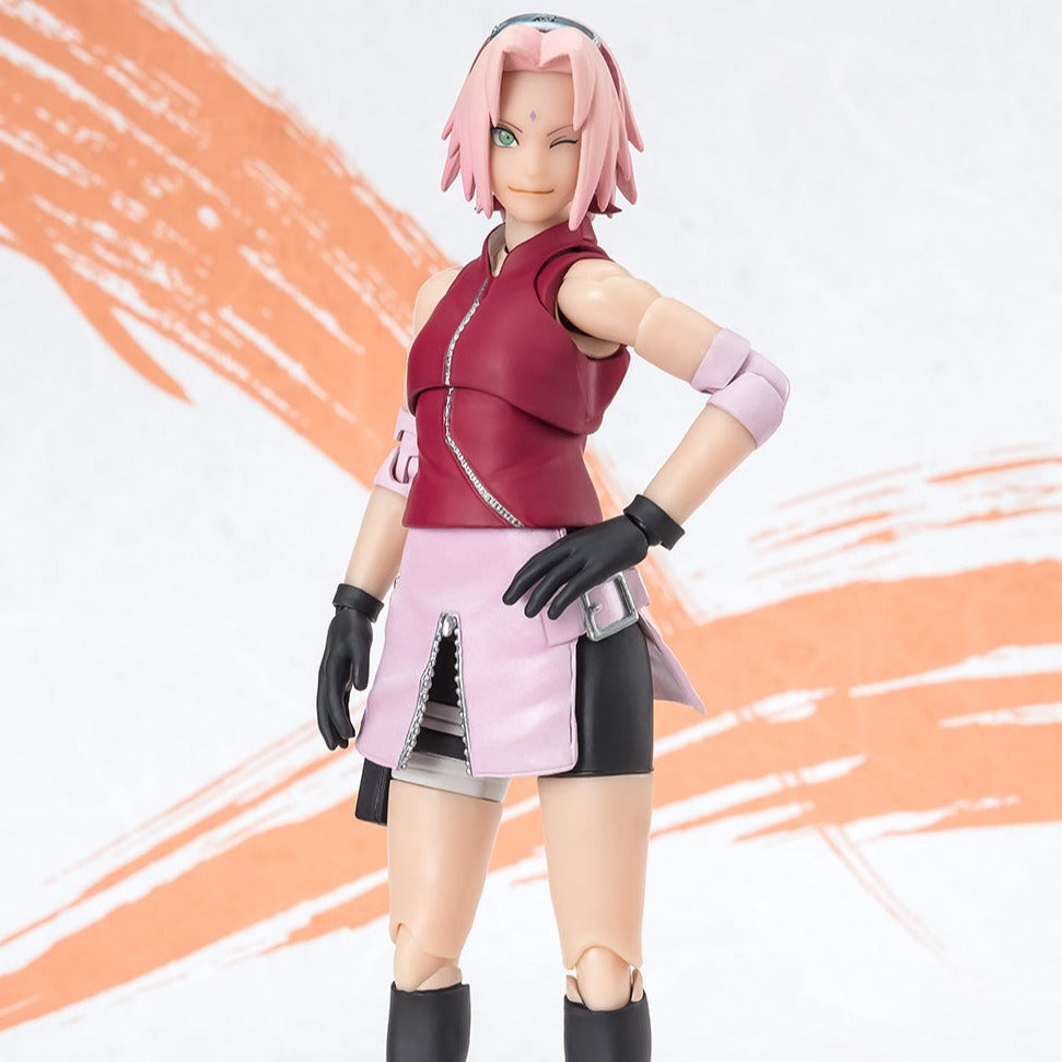 SH FIGUARTS NARUTO SHIPPUDEN SAKURA HARUNO NARUTO99 EDITION - Z POP Toys