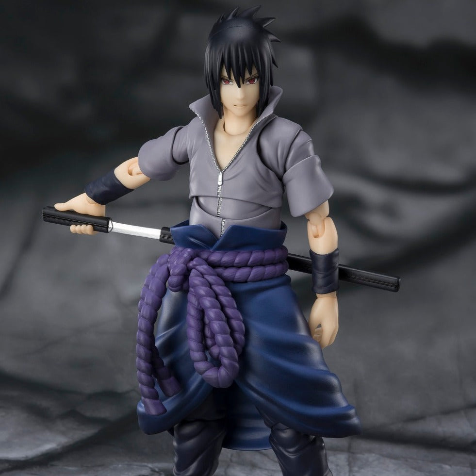 SH FIGUARTS NARUTO SHIPPUDEN SASUKE UCHIHA HE WHO BEARS ALL HATRED RE-RUN