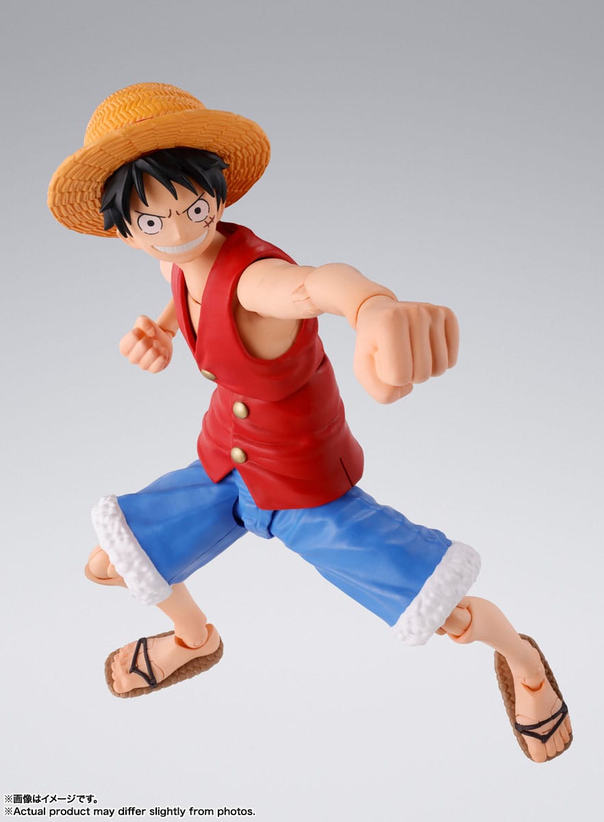 SH FIGUARTS ONE PIECE MONKEY D. LUFFY - ROMANCE DAWN - Z POP Toys