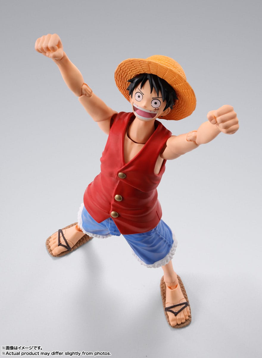 SH FIGUARTS ONE PIECE MONKEY D. LUFFY - ROMANCE DAWN - Z POP Toys