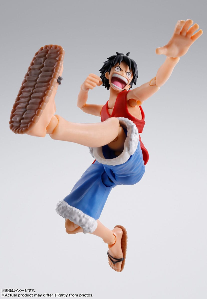 SH FIGUARTS ONE PIECE MONKEY D. LUFFY - ROMANCE DAWN - Z POP Toys