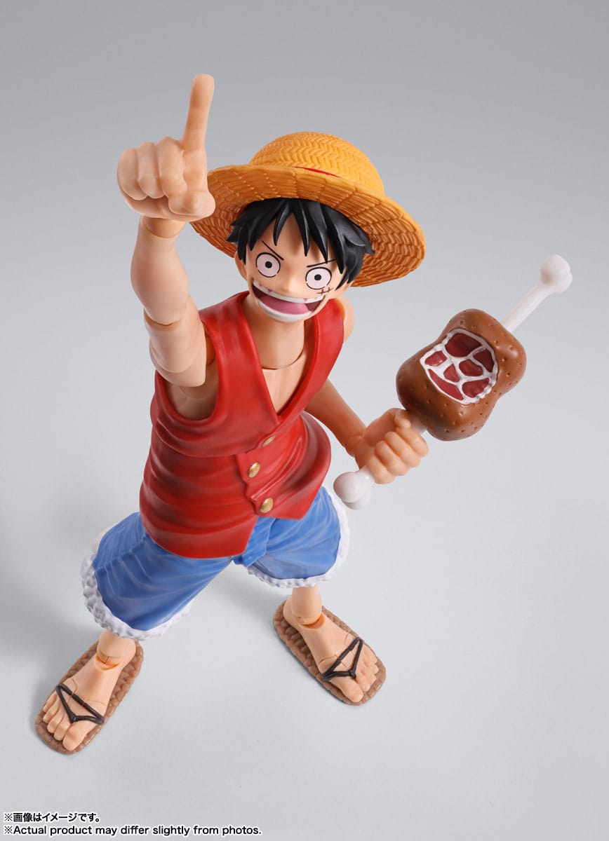 SH FIGUARTS ONE PIECE MONKEY D. LUFFY - ROMANCE DAWN - Z POP Toys