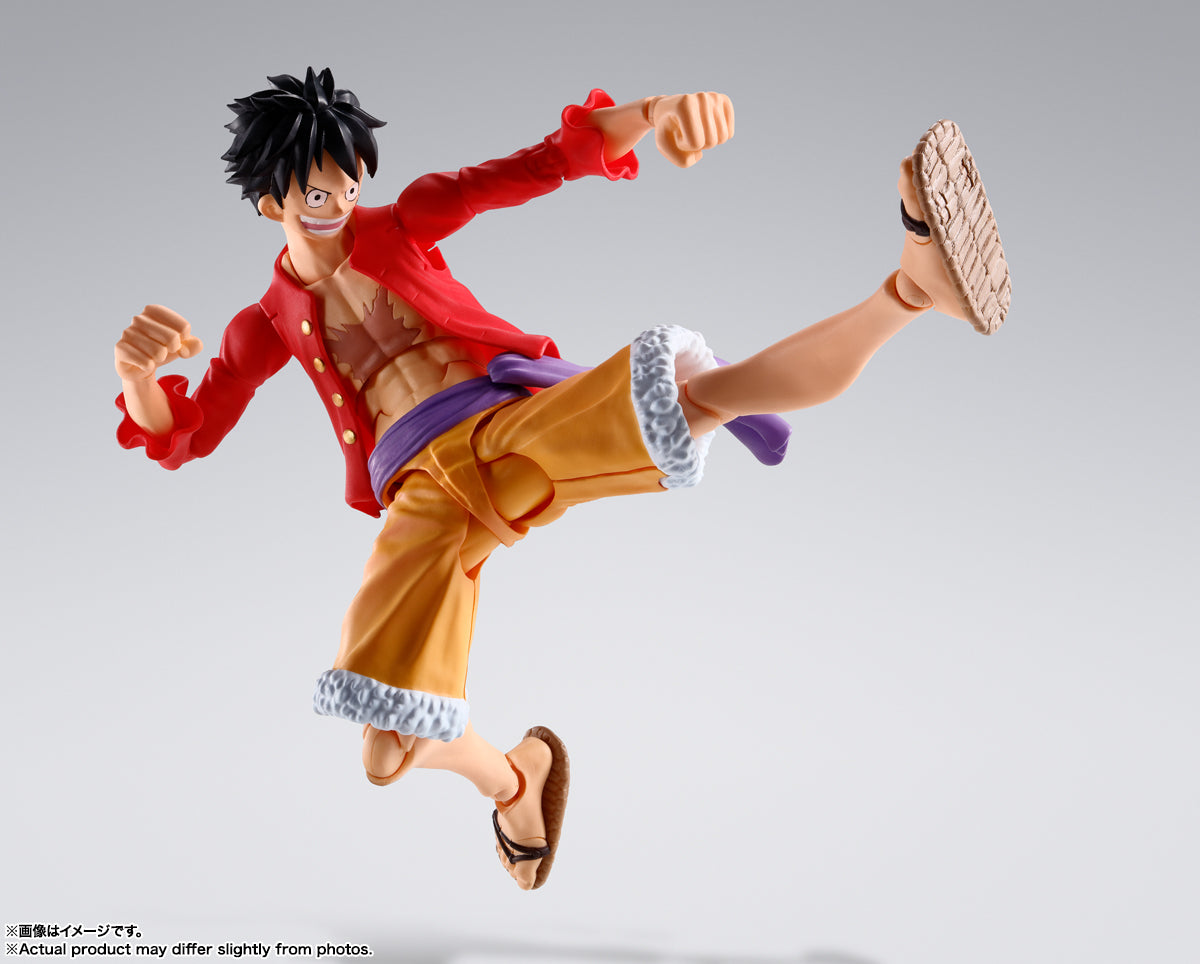 SH FIGUARTS ONE PIECE MONKEY D LUFFY RAID OF ONIGASHIMA - Z POP Toys