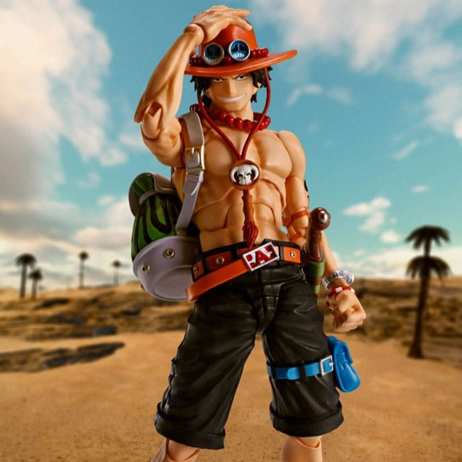 SH FIGUARTS PREMIUM BANDAI ONE PIECE PORTGAS D. ACE - FIRE FIST VER.