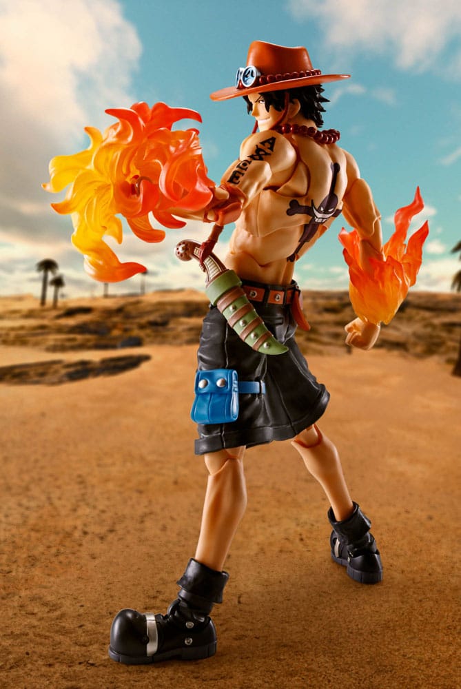 SH FIGUARTS PREMIUM BANDAI ONE PIECE PORTGAS D. ACE - FIRE FIST VER.