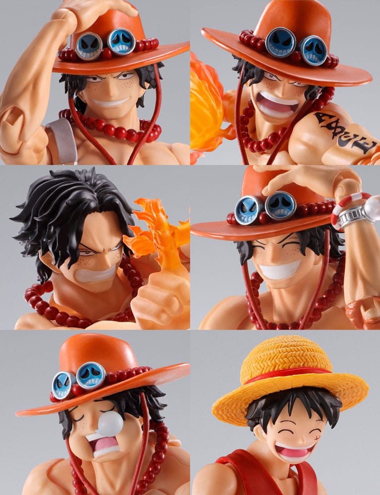 SH FIGUARTS PREMIUM BANDAI ONE PIECE PORTGAS D. ACE - FIRE FIST VER.