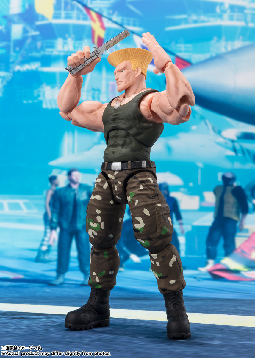 SH FIGUARTS STREET FIGHTER GUILE - OUTFIT 2