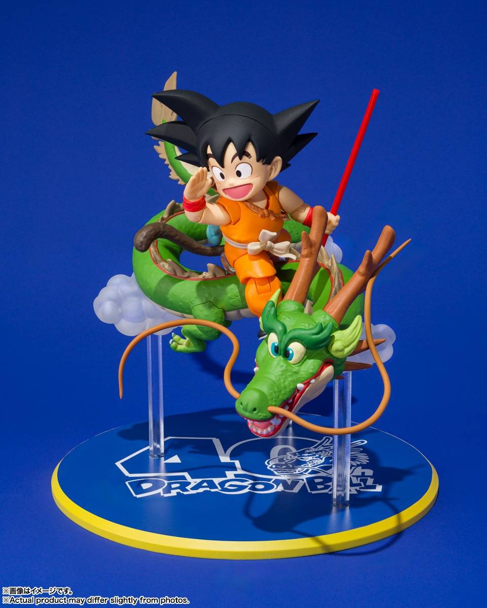 SH Figuarts Dragon Ball Goku & Dragon Edición 40 Aniversario