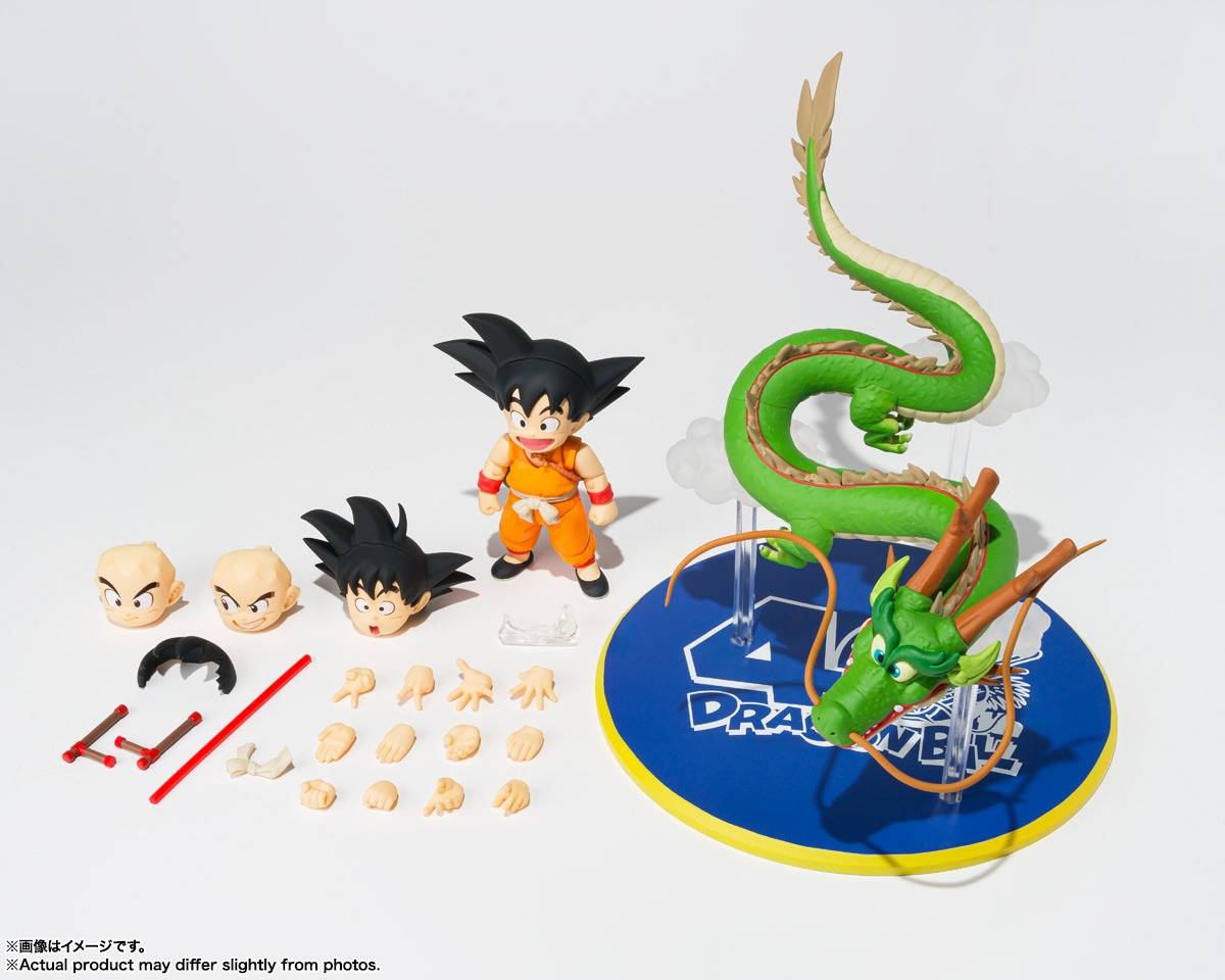 SH Figuarts Dragon Ball Goku & Dragon Edición 40 Aniversario