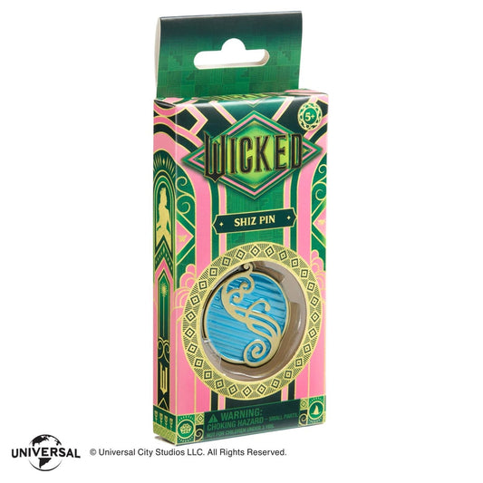 SHIZ BLUE PIN 4 CM WICKED