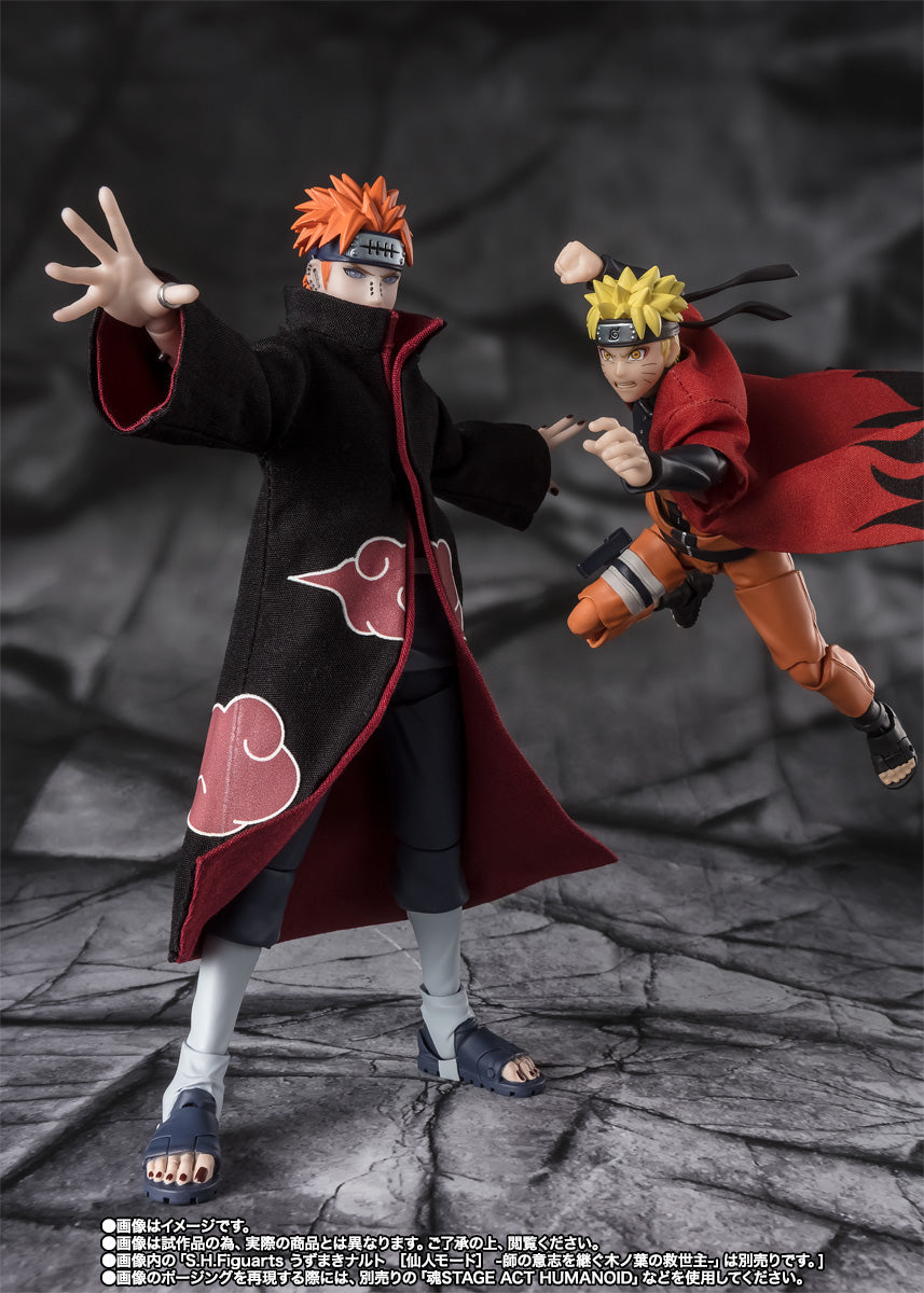 SH FIGUARTS PREMIUM BANDAI NARUTO SHIPPUDEN PAIN TENDO SIX PATH RINNEGAN - Z POP Toys