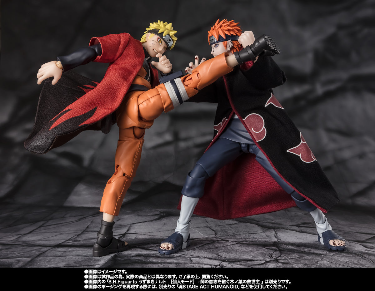 SH FIGUARTS PREMIUM BANDAI NARUTO SHIPPUDEN PAIN TENDO SIX PATH RINNEGAN - Z POP Toys