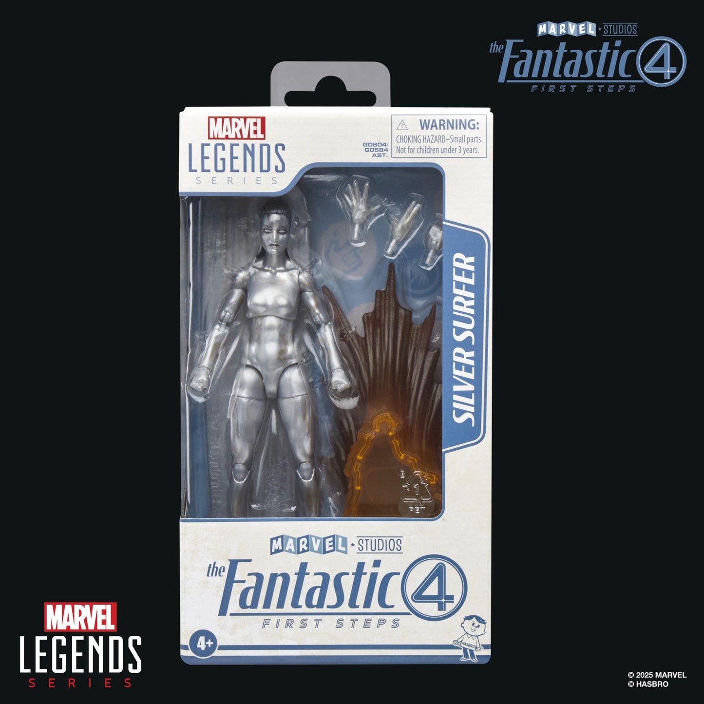 SILVER SURFER FIGURA 15 CM THE FANTASTIC 4: FIRST STEPS MARVEL LEGENDS SERIES