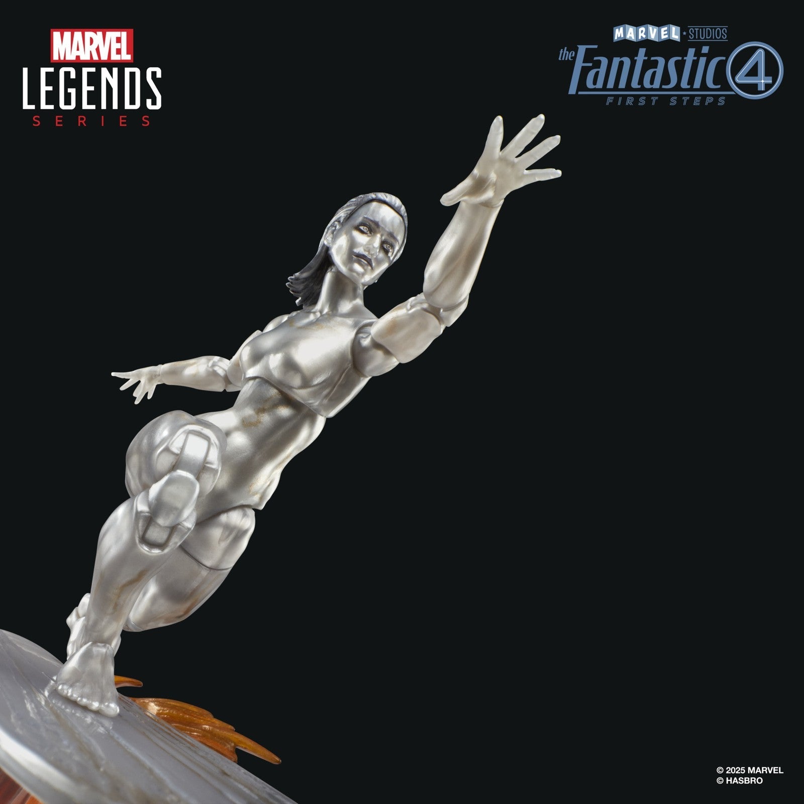 SILVER SURFER FIGURA 15 CM THE FANTASTIC 4: FIRST STEPS MARVEL LEGENDS SERIES