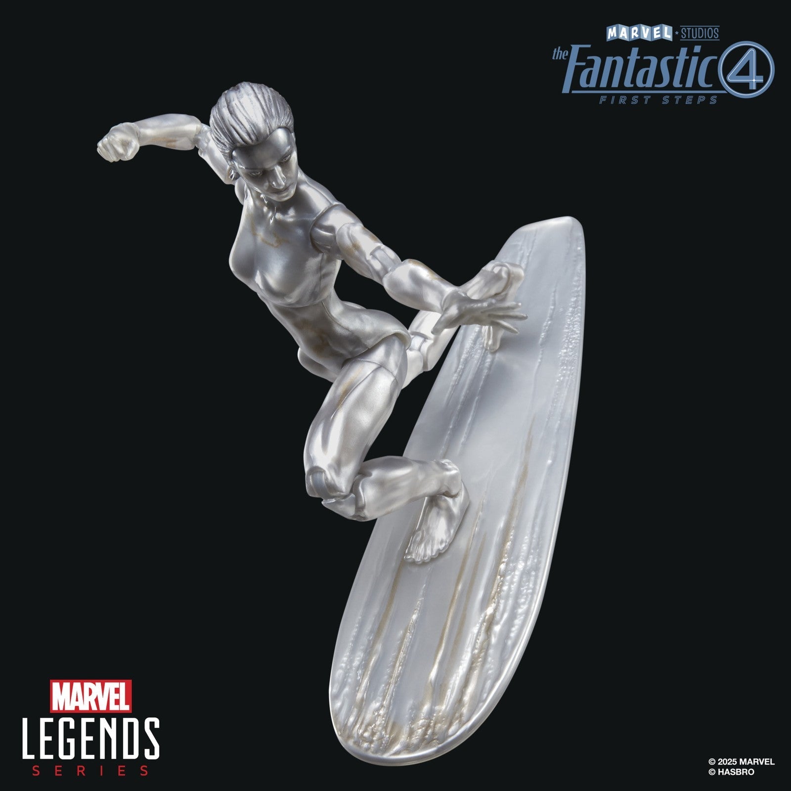 SILVER SURFER FIGURA 15 CM THE FANTASTIC 4: FIRST STEPS MARVEL LEGENDS SERIES