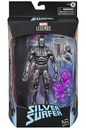 SILVER SURFER OBSIDIAN FALLEN ONE VERSION FIGURA 15 CM MARVEL LEGENDS SERIES RE-RUN