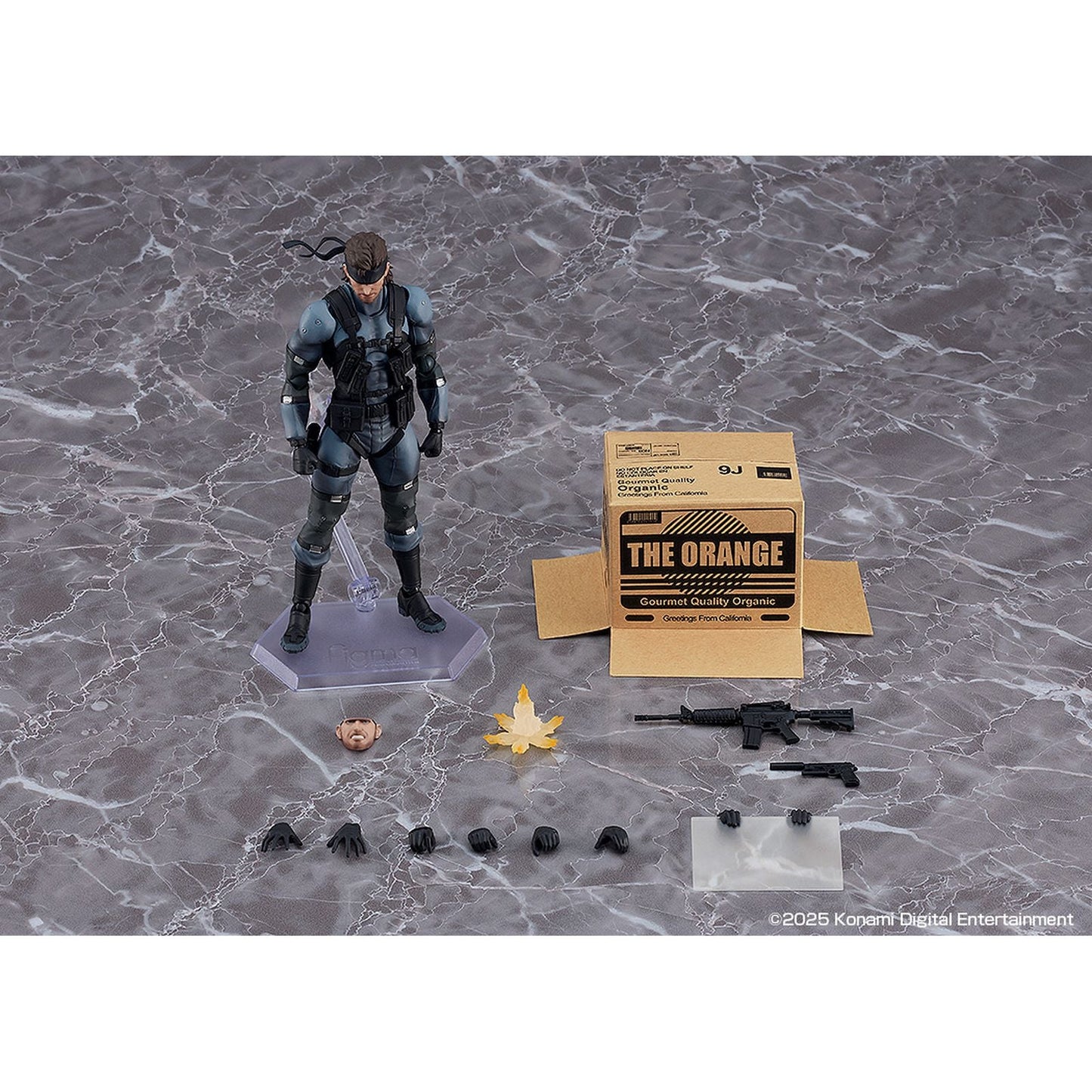 SOLID SNAKE MGS2 VERSION UPDATED EDITION FIGURA 16 CM METAL GEAR SOLID 2: SONS OF LIBERTY FIGMA