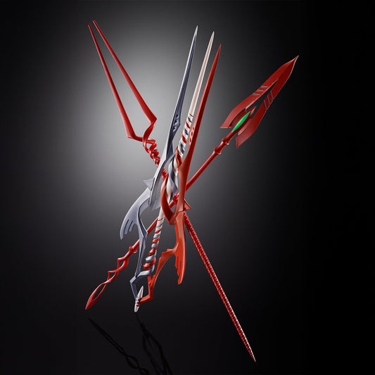 SPEARS ANOTHER COLOR VERSION SET 3 REPLICAS 40 CM EVANGELION 30TH ANNIVERSARY METAL BUILD COLLECTORS SHOP