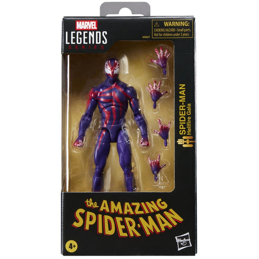SPIDER-MAN HELLFIRE GALA VERSION FIGURA 15 CM X-MEN MARVEL LEGENDS SERIES