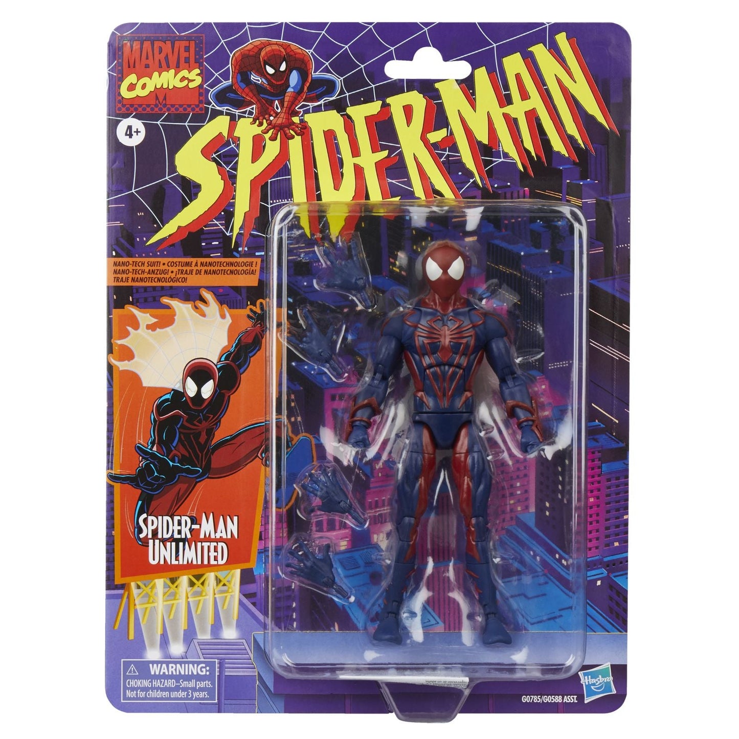 SPIDER-MAN UNLIMITED FIGURA 15 CM SPIDER-MAN MARVEL LEGENDS SERIES