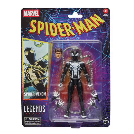 SPIDER-VENOM FIGURA 15 CM SPIDER-MAN MARVEL LEGENDS SERIES