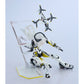 SSX_155AR KINETIC ASH FIGURA 17,5 CM SHOJO-HATSUDOKI MOTORED CYBORG RUNNER 