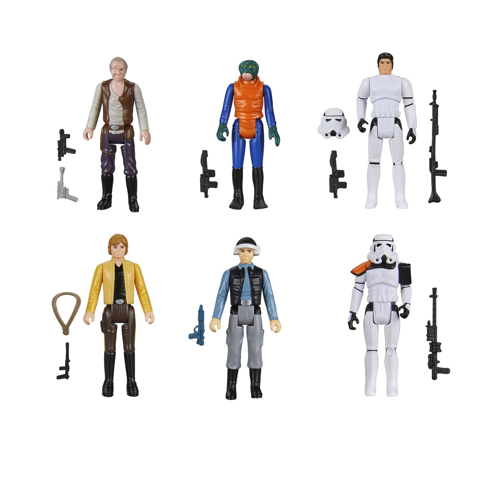STAR WARS PACK 6 FIGURAS 9,5 CM STAR WARS A NEW HOPE THE VINTAGE COLLECTION