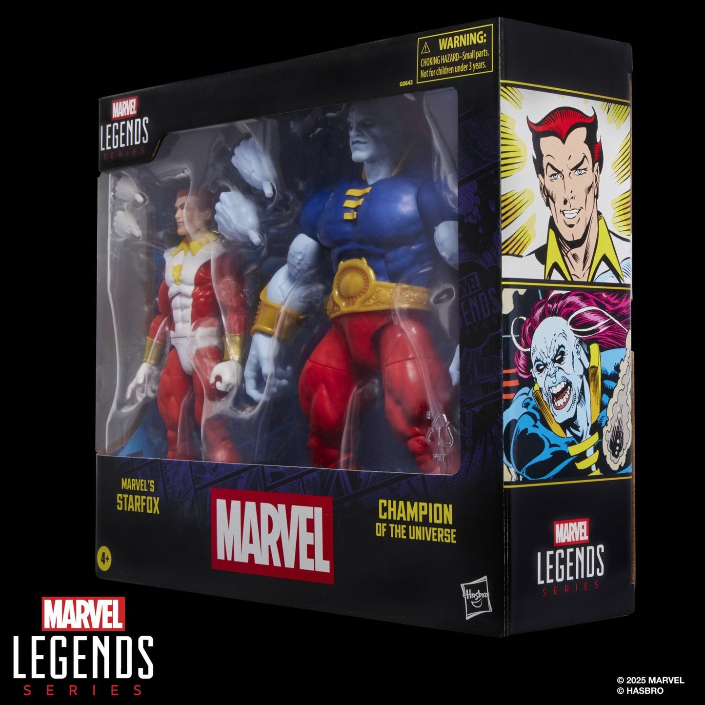STARFOX & CHAMPION OF THE UNIVERSE PACK 2 FIGURAS 15 CM MARVEL LEGENDS SERIES