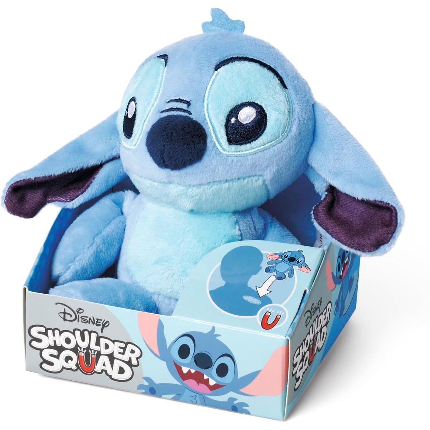 STITCH PELUCHE HOMBRO 12 CM LILO & STITCH SHOULDER SQUAD