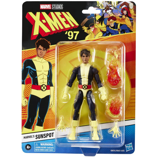 SUNSPOT FIGURA 15 CM X-MEN '97 MARVEL LEGENDS SERIES