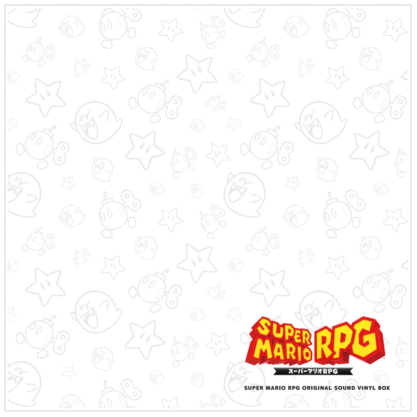 SUPER MARIO RPG ORIGINAL SOUND VINYL BOX SUPER MARIO RPG NINTENDO