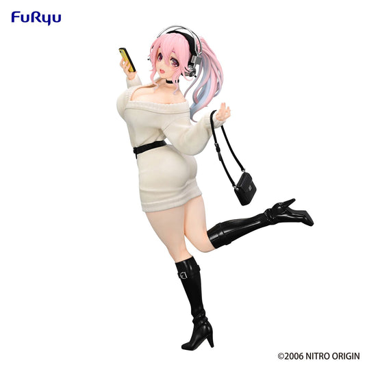 SUPER SONICO WINTER MEMORY VERSION FIGURA 21 CM SUPER SONICO TRIO-TRY-IT