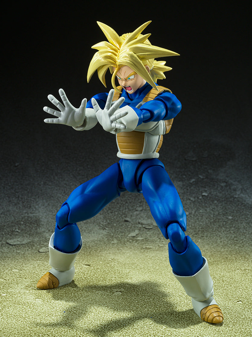 Sh Figuarts Dragon Ball Z Super Saiyan Trunks Infinite Latent Super Power RE-RUN - Z POP Toys