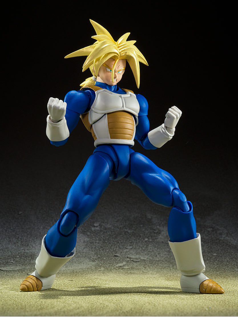 Sh Figuarts Dragon Ball Z Super Saiyan Trunks Infinite Latent Super Power RE-RUN - Z POP Toys