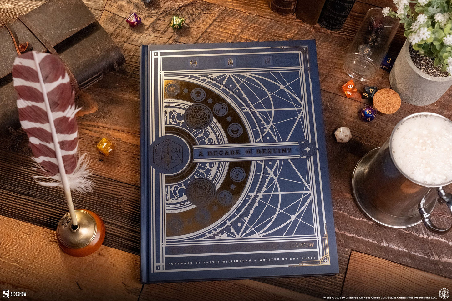 Sideshow Collectibles - Libro A Decade of Destiny: The Critical Role Collection (Version Inglesa)