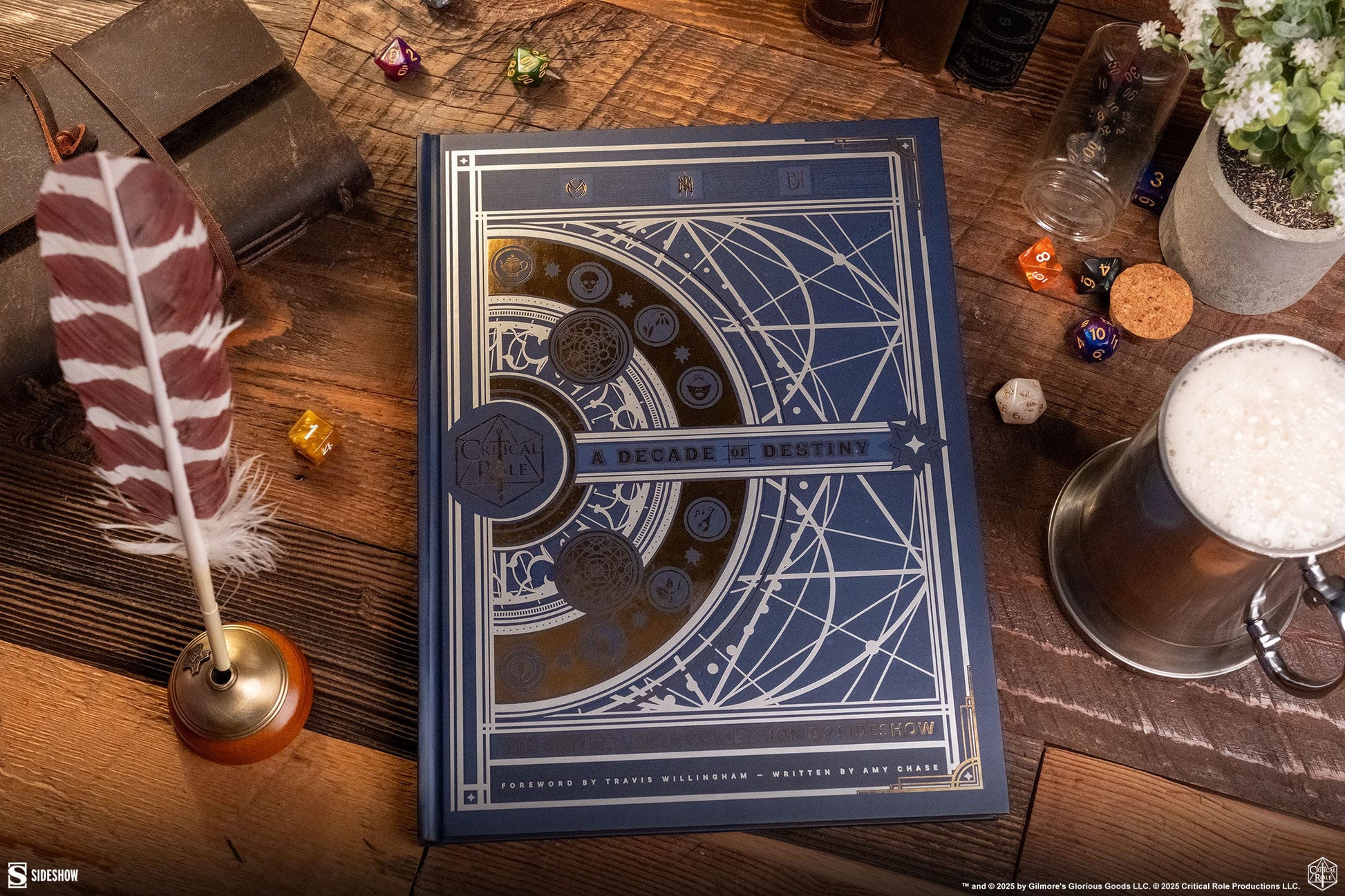 Sideshow Collectibles - Libro A Decade of Destiny: The Critical Role Collection (Version Inglesa)
