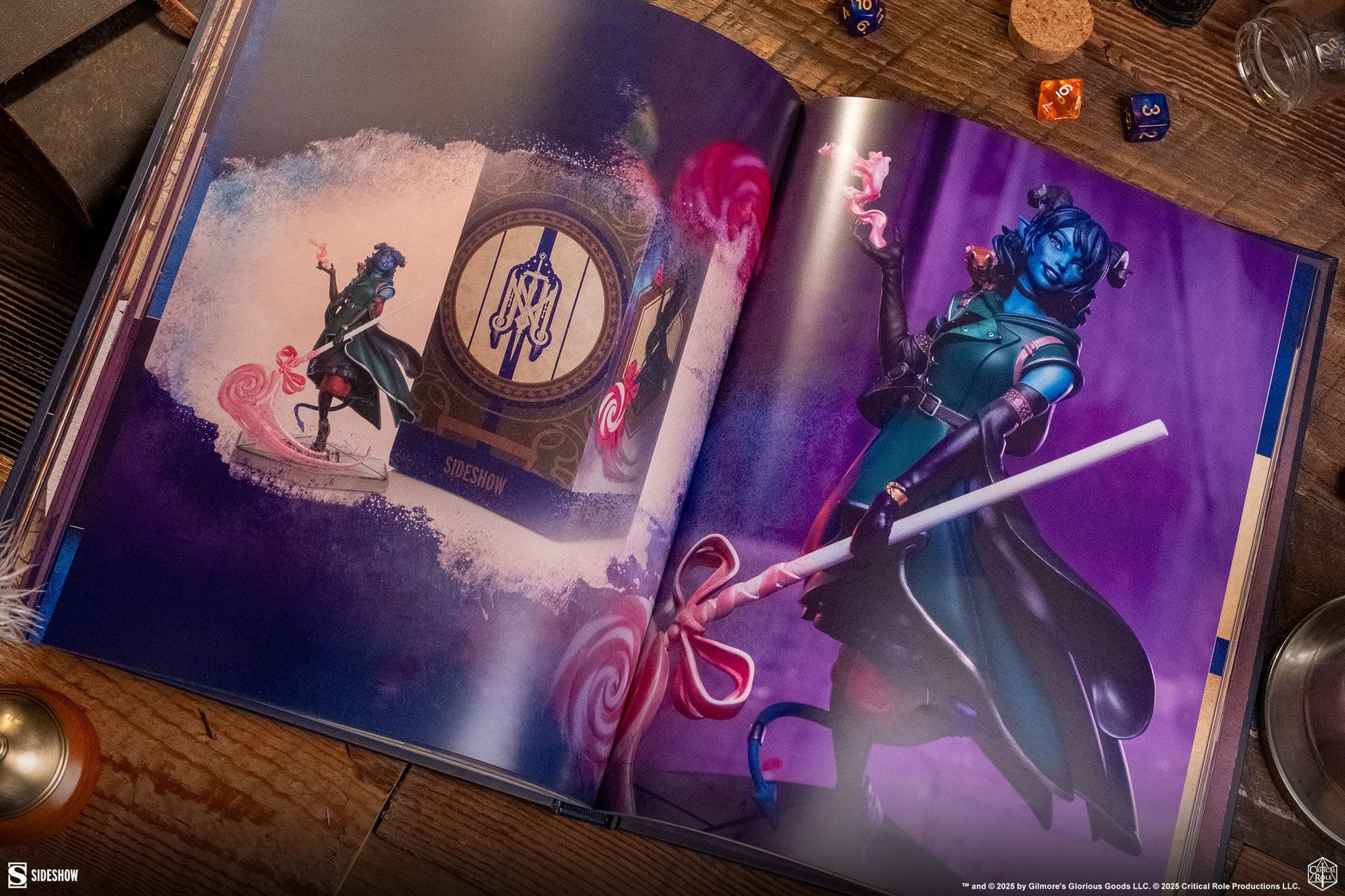 Sideshow Collectibles - Libro A Decade of Destiny: The Critical Role Collection (Version Inglesa)