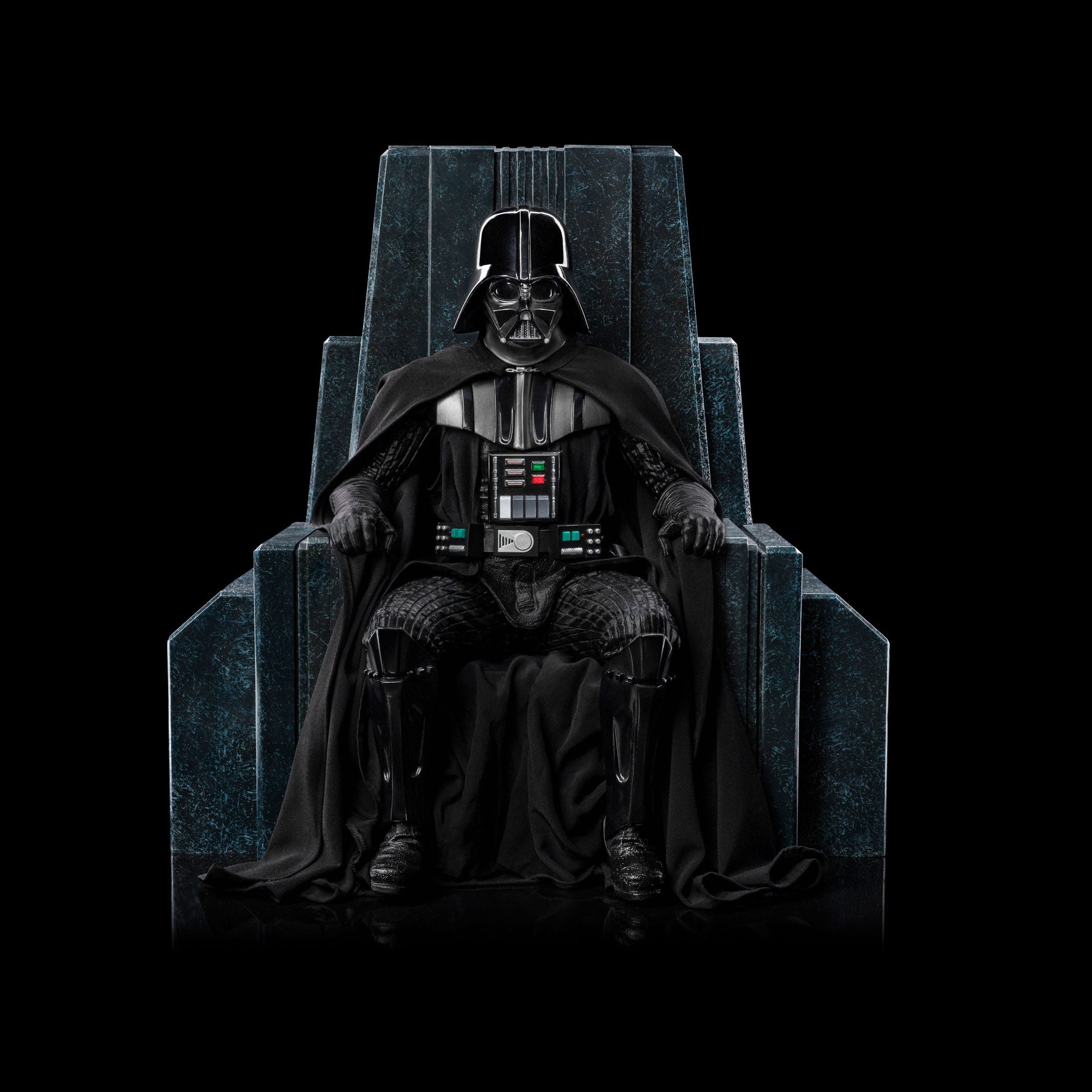 Sideshow Collectibles - Star Wars - Estatua 1/10 Art Scale Darth Vader on Throne 18 cm