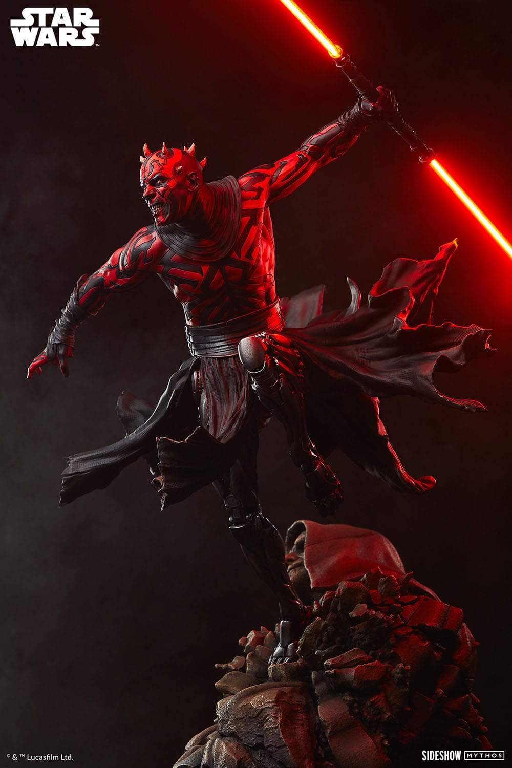 Sideshow Collectibles - Star Wars - Estatua Premium Format - Darth Maul Mythos - 64 cm